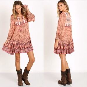 Spell and the Gypsy Sunset road Bohemian Mini Dress